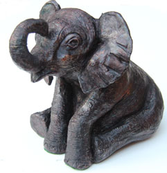 Seated Elephant