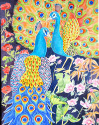 peacocks