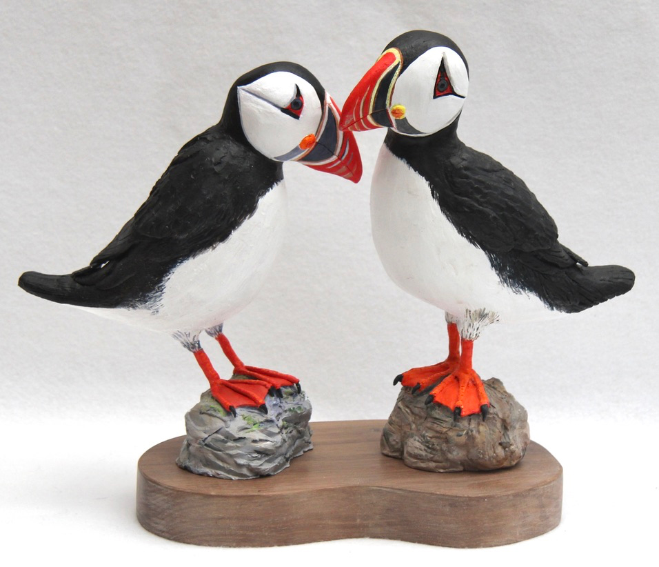 Two Puffins